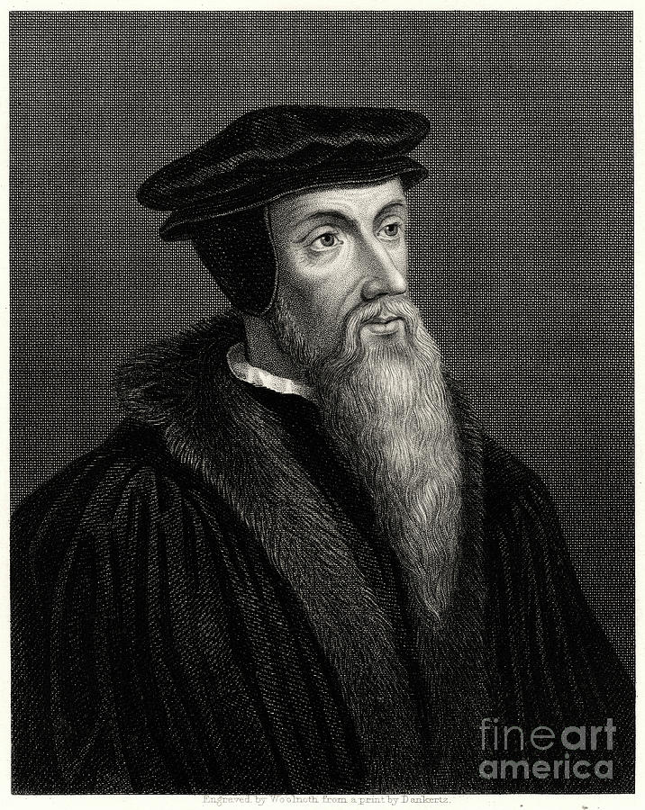 Calvin, 19th Century. Artist Thomas Drawing by Print Collector