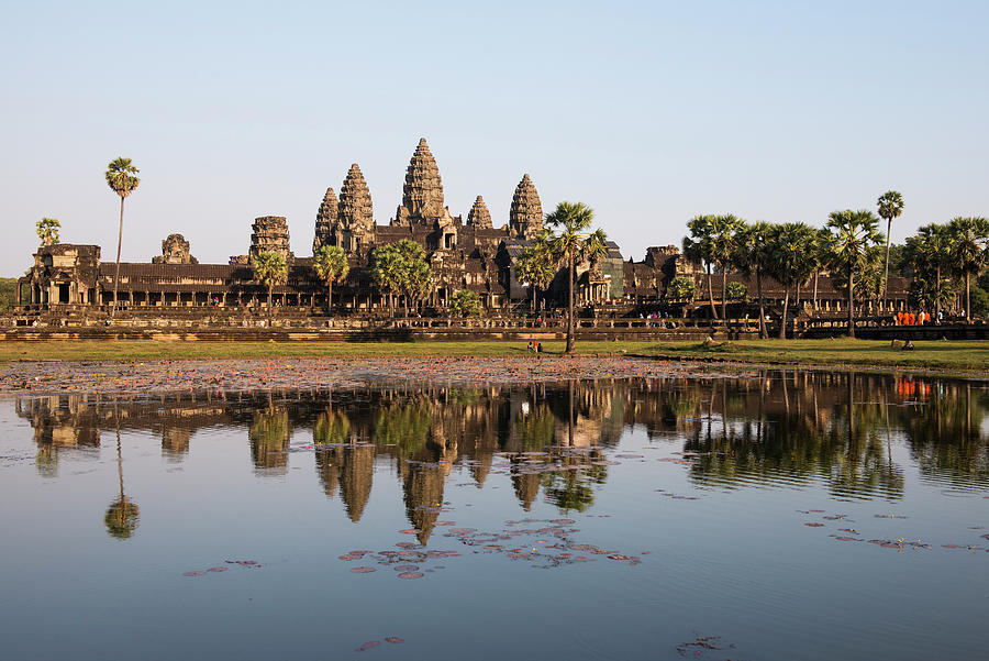 Cambodia, Siemreab, Angkor Digital Art by Jordan Banks