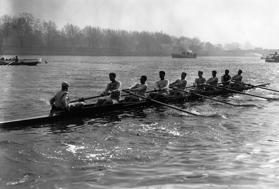 Cambridge Crew Photograph by Topical Press Agency