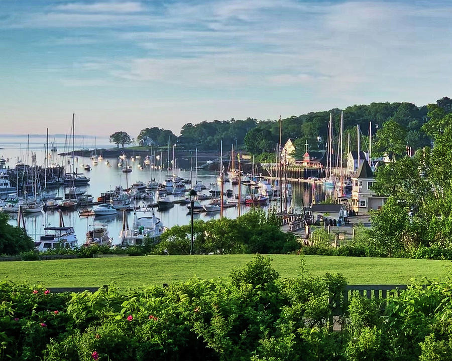 Camden Harbor Photograph by William Trautman