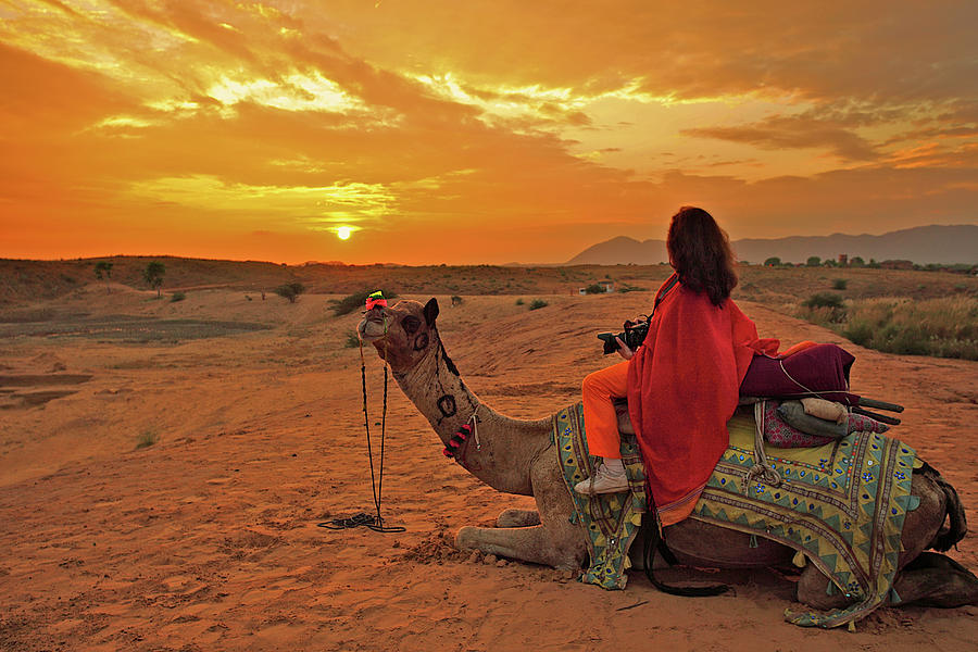 Camel Ride Photograph by Alexandros Photos Camel Ride Photograph by Alexandros Photos