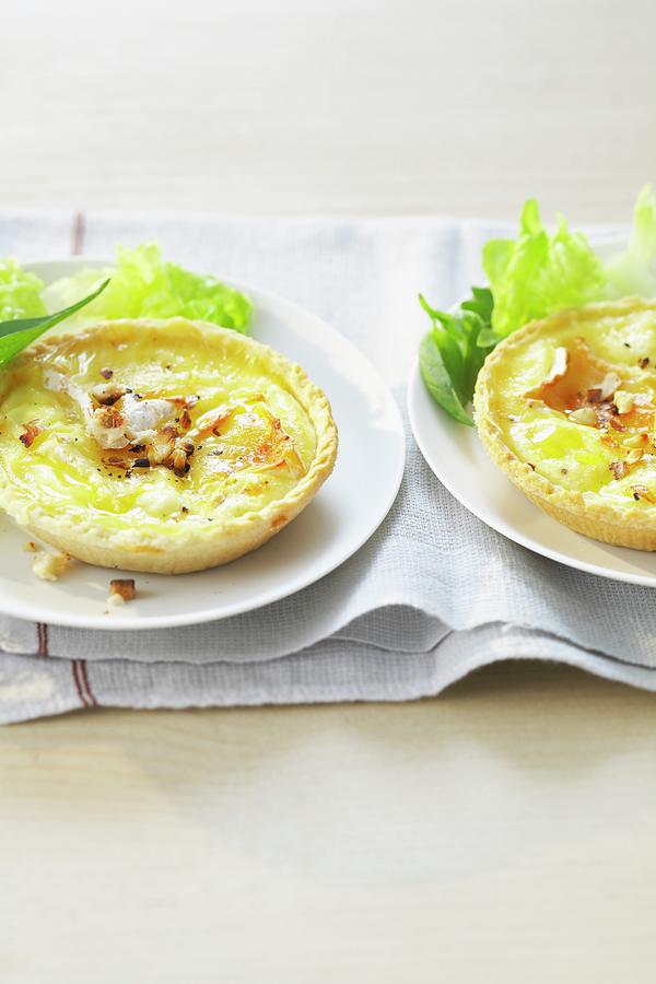 Camembert Tartlets Photograph by Nicoloso