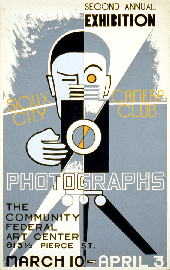 Camera Club Painting by Vintage Pix