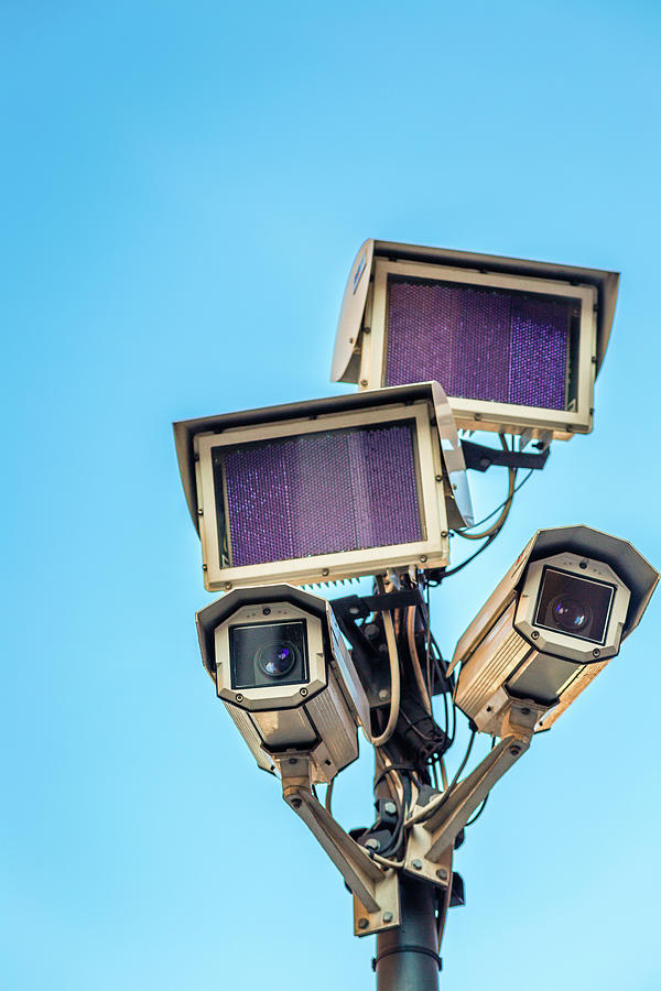 Cameras Of Electronic Surveillance System Photograph by Vivida Photo PC