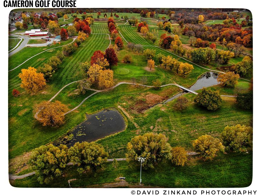 Cameron Golf Course Fall Colors Photograph by David Zinkand Fine Art