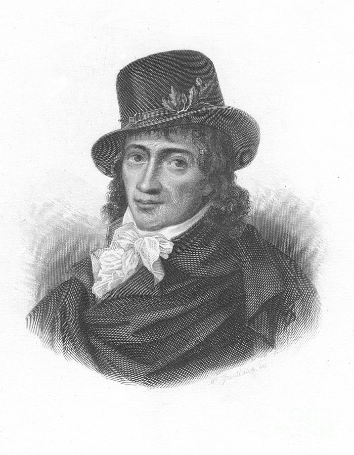 Camille Desmoulins 1760-1794, 1895 Drawing by Print Collector