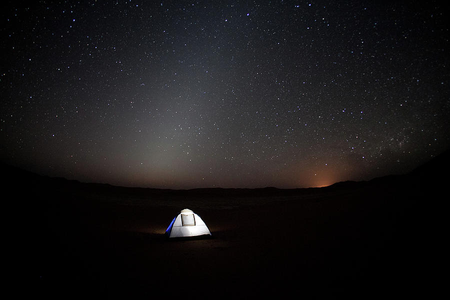 Camp In The Desert Photograph by Seppfriedhuber