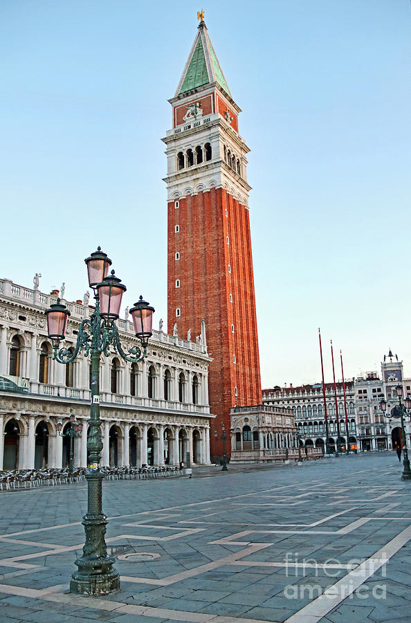 Campanile di San Marco Venice 9087 Photograph by Jack Schultz - Fine ...