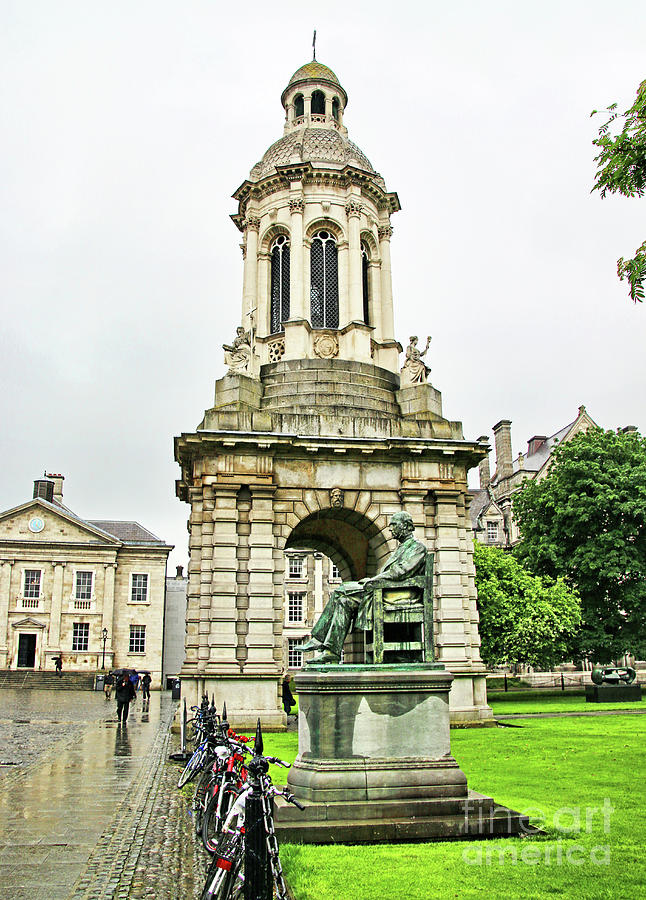 Campanile of Trinity College Dublin 7011 Photograph by Jack Schultz