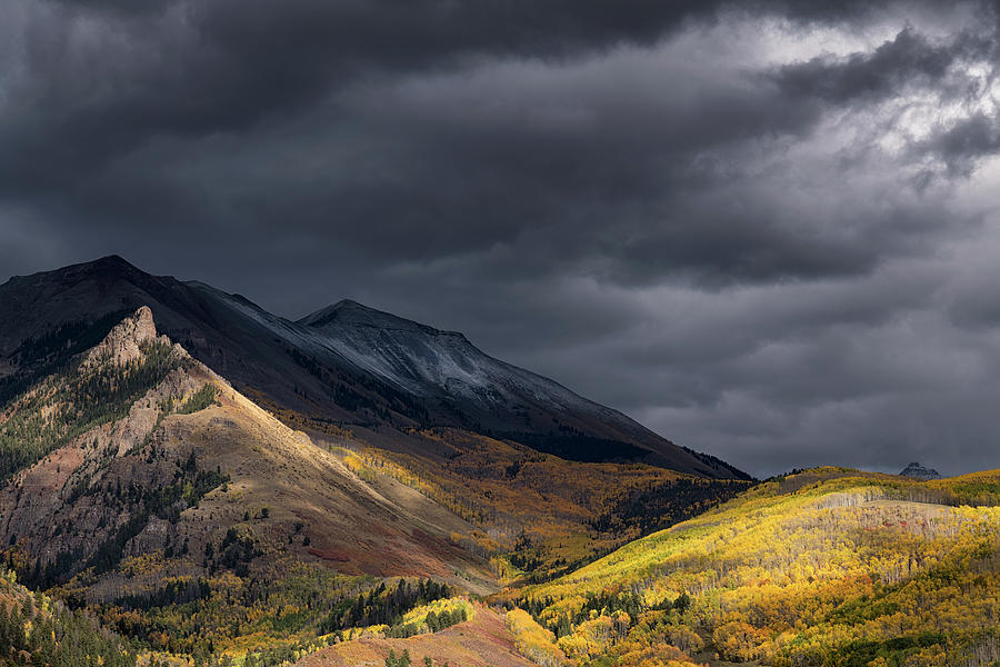 Campbell Peak near Telluride Colorado Photograph by Tibor Vari
