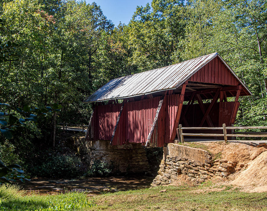 Campbells Covered Bridge in South Carolina Photograph by L Bosco