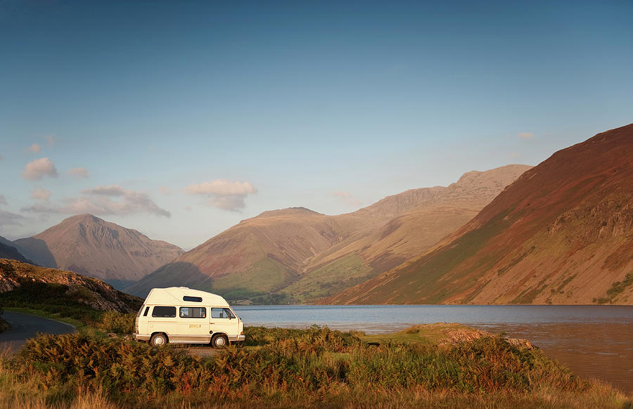 Camper Van In The Lake District Photograph by Rick Harrison