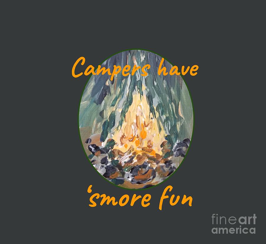 Campers have smore fun by Maria Langgle Campers have smore fun by Maria Langgle