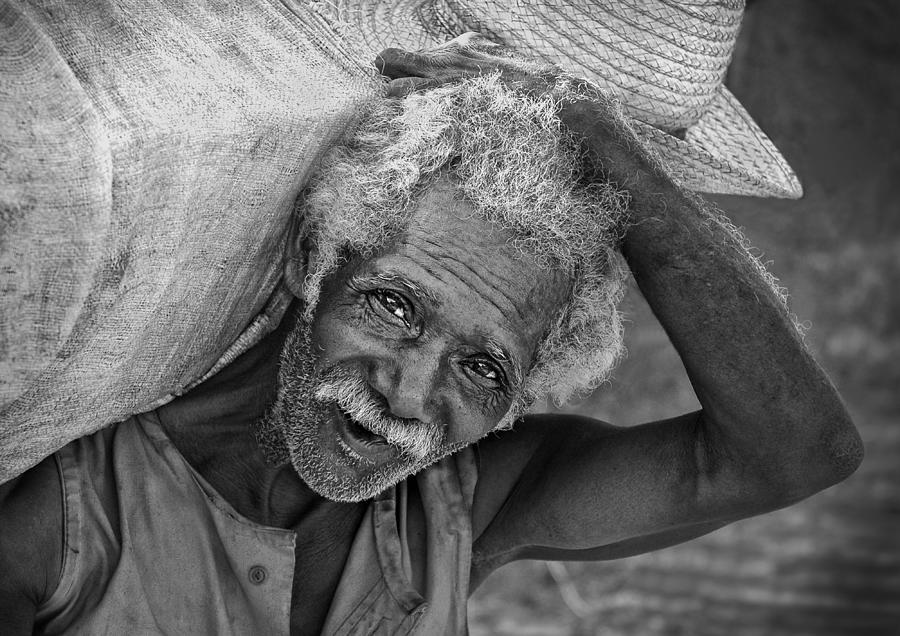 Black And White Photograph - Campesino by Willem