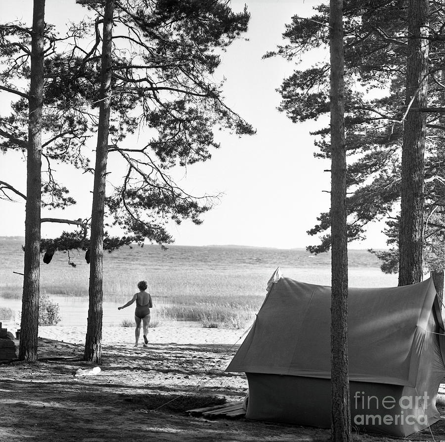 Summer Photograph - Camping In The 1960s, 15/07/1962 by 