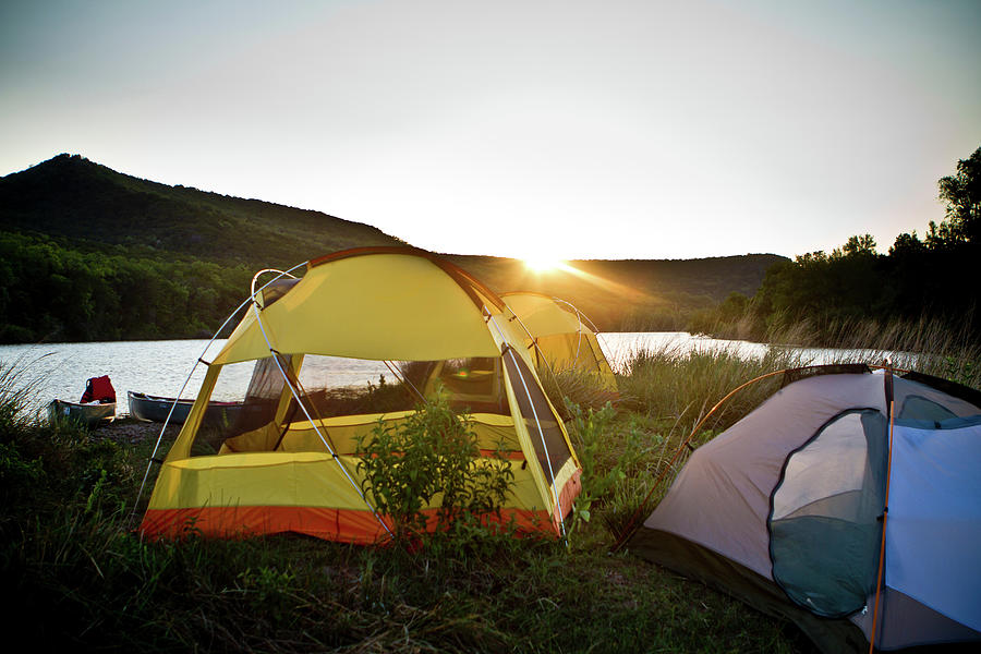 Campsite On The Brazos River Photograph by Thorpeland Photography ...