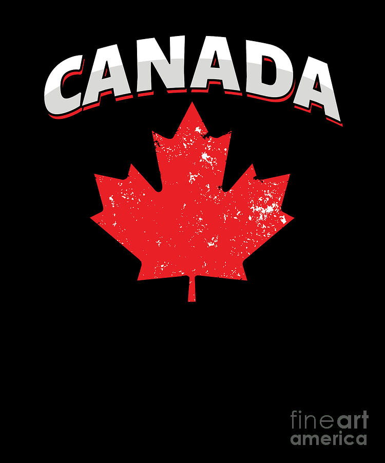 Canada Awesome Canada Country Place Flag Gift Digital Art by Thomas ...