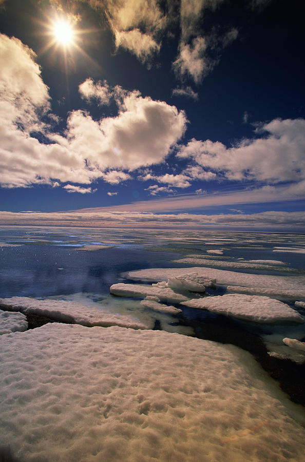 Canada, Nunavut Sea Ice In Spring Photograph by Eastcott Momatiuk