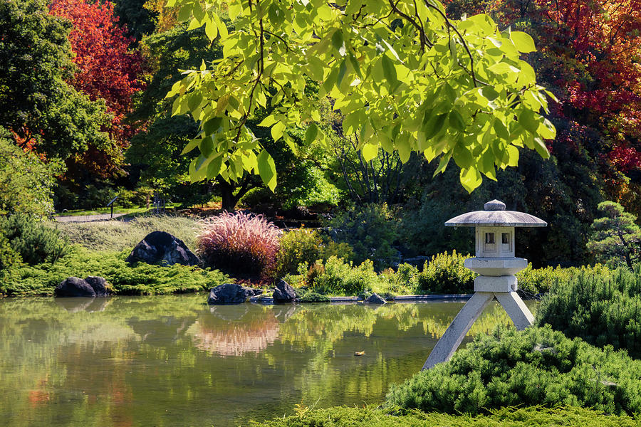 Canada, Quebec, Montreal, Montreal Botanical Garden, Japanese Garden ...