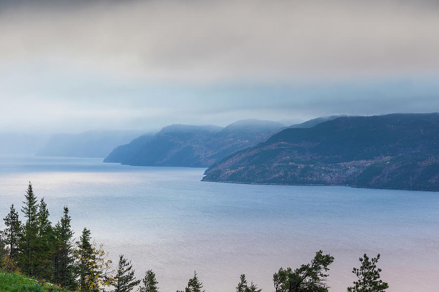 Autumn Photograph - Canada, Quebec, Saguenay Fjord by Walter Bibikow Autumn Photograph - Canada, Quebec, Saguenay Fjord by Walter Bibikow