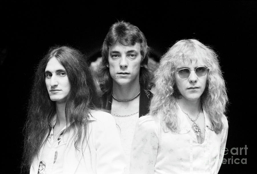 Canadian Rock Band Rush In Nyc Photograph by The Estate Of David Gahr
