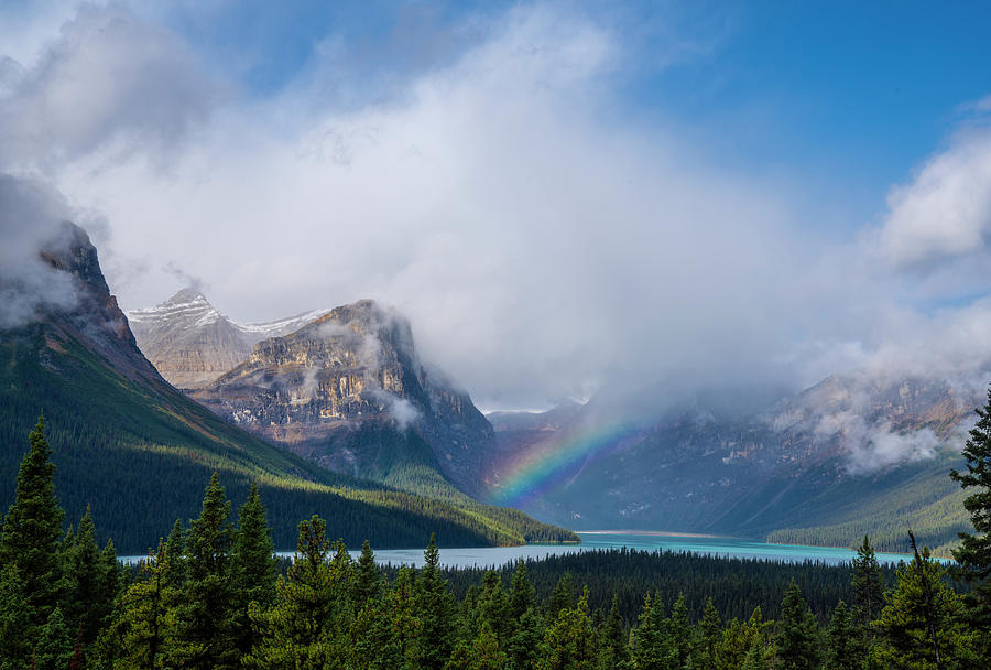 Canadian Rocky Mountains Photograph by Michael Lustbader