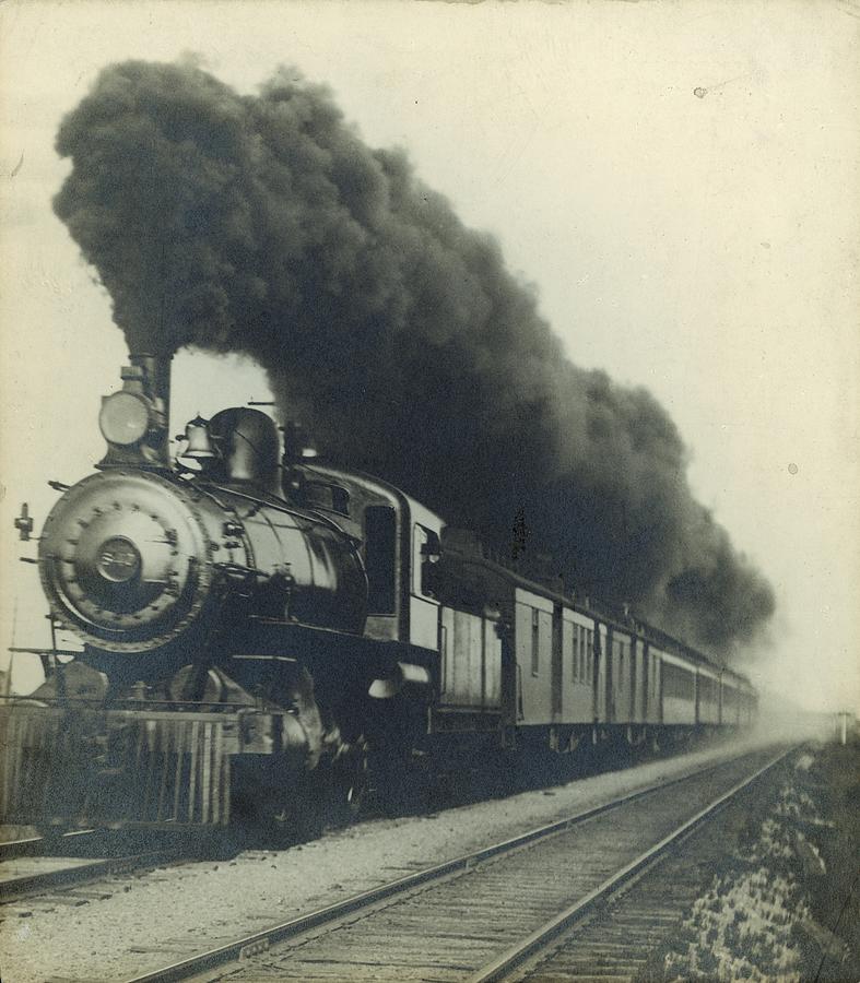 Canadian Train Photograph by Spencer Arnold Collection