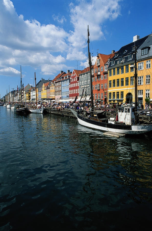Canal, Copenhagen, Denmark Photograph by Donovan Reese