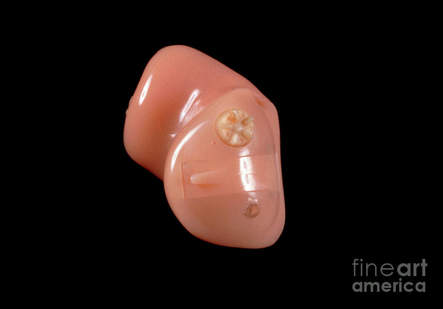 Canal Hearing Aid Photograph by Jane Shemilt/science Photo Library