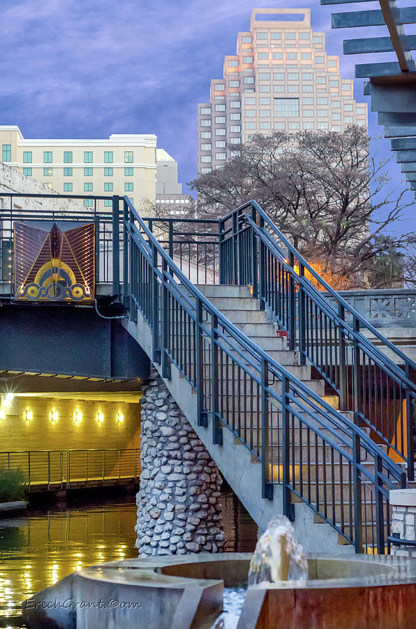 Riverwalk Stairs by Erich Grant Riverwalk Stairs by Erich Grant