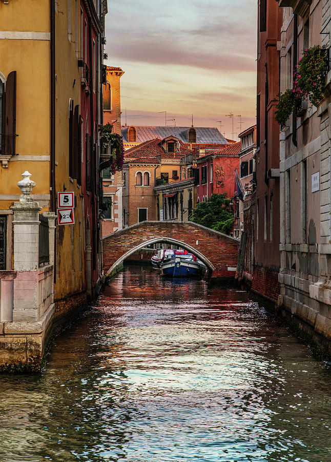 Canals of Venice Photograph by Jaroslaw Blaminsky