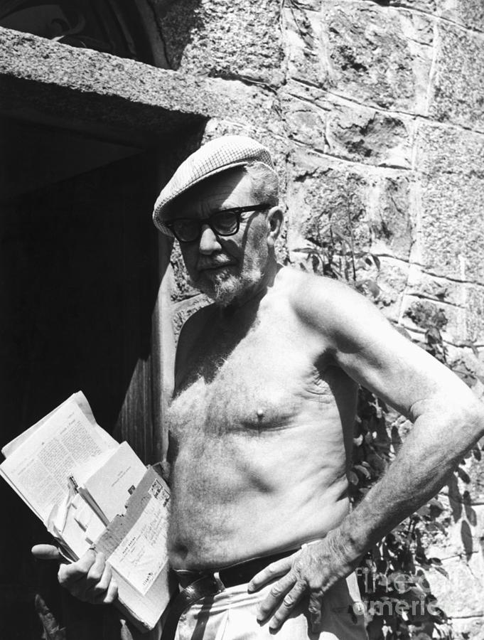 Candid Photograph Of Poet Ezra Pound Photograph by Bettmann