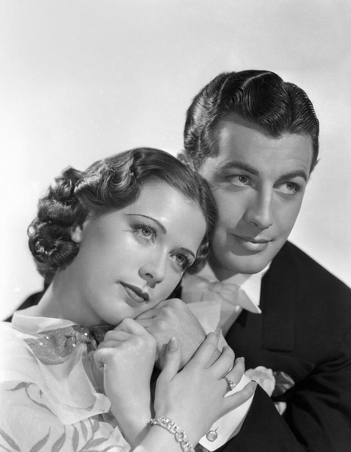 Candid Portrait Of George Murphy And Eleanor Powell In Broadway Melody 