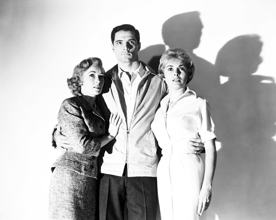 Candid Portrait Of Vera Miles, John Gavin And Janet Leigh Photograph by ...