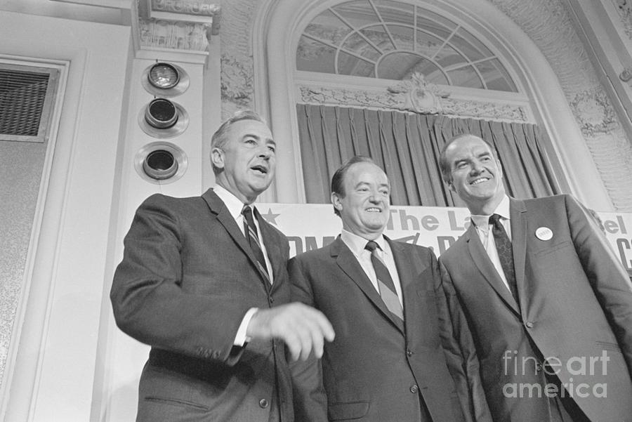 Candidates At 1968 Democratic Convention Bettmann 