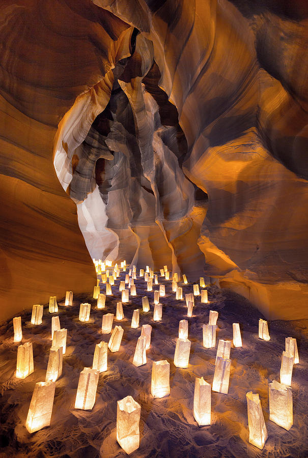 Landscape Photograph - Candle Canyon I by Moises Levy