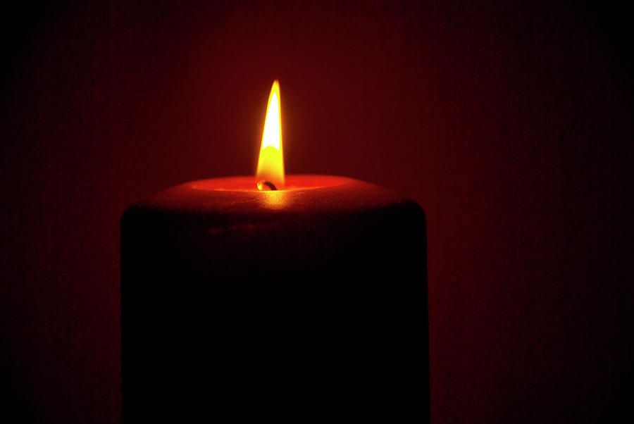Candle Photograph by Dennis Mccoleman