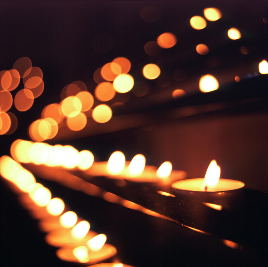 Candles At Church Photograph by Rumpfbarnabas