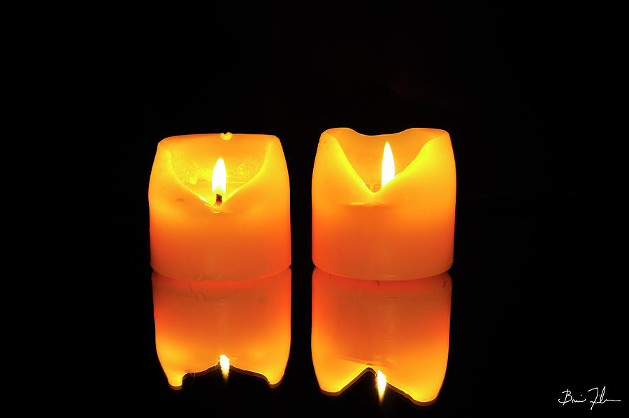 Candle Photograph - Candles by Fivefishcreative