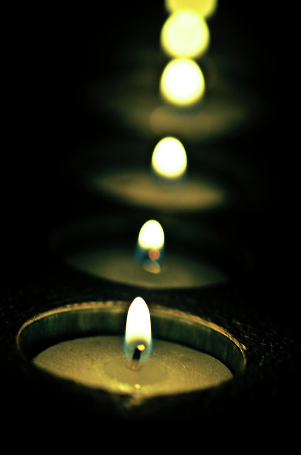 Candles In A Church Photograph by Rafa Llano Instantaneas