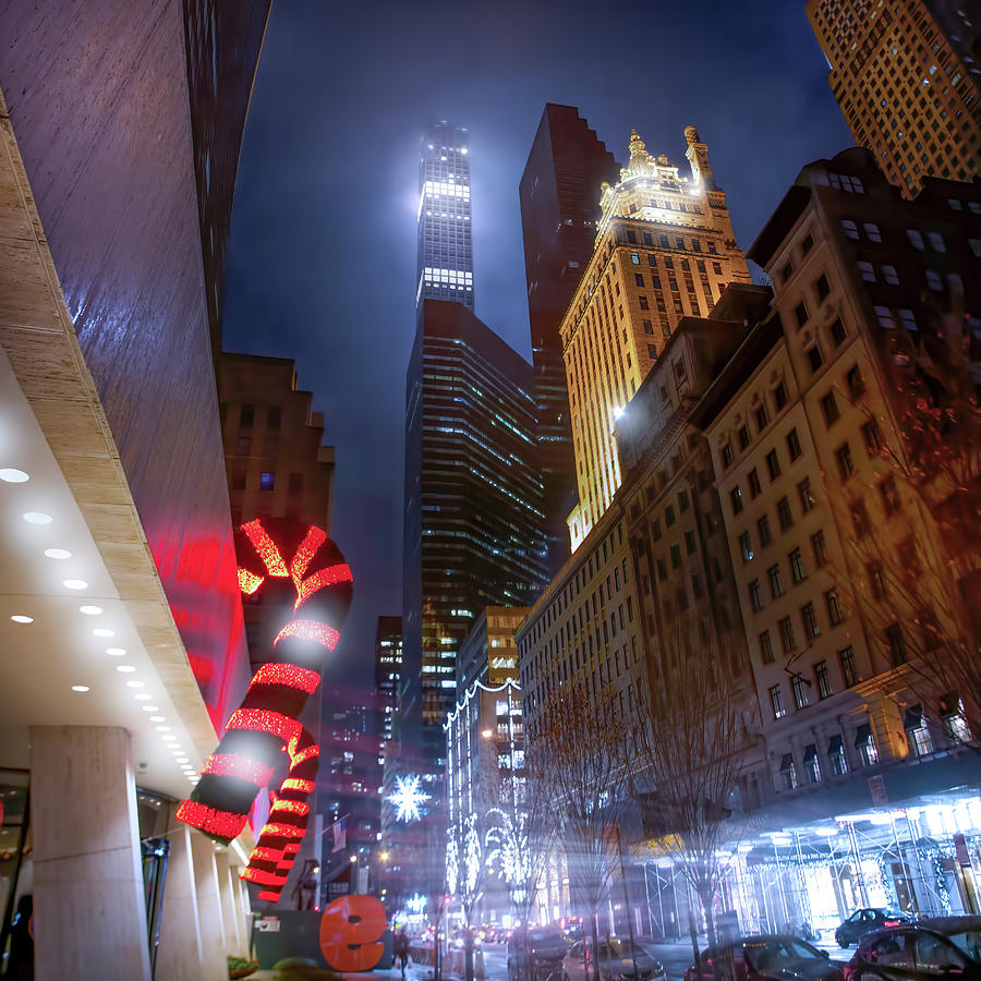 Candy Cane Street Photograph by Mark Andrew Thomas