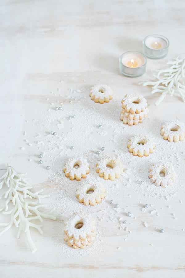 Canestrelli almond Cookies For Christmas, Italy Photograph by Maricruz Avalos Flores