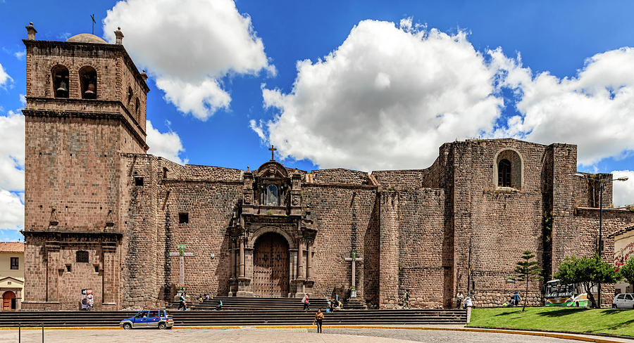 Canfrancisco De Asisis Church And Convent In Cusco, Peru. Photograph