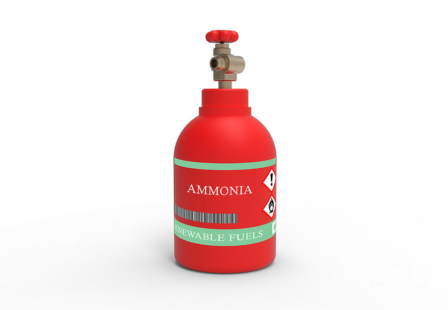 Canister Of Ammonia Gas Photograph by Wladimir Bulgar/science Photo Library Canister Of Ammonia Gas Photograph by Wladimir Bulgar/science Photo Library