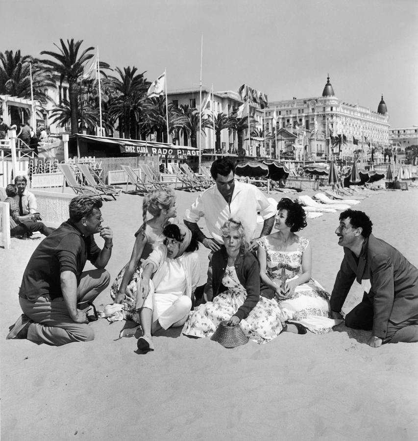 Cannes Film Festival In 1958 Photograph by Keystone-france Cannes Film Festival In 1958 Photograph by Keystone-france