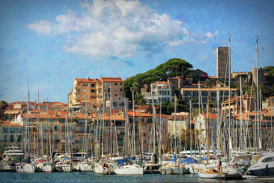 Cannes View Photograph by Lauri Novak