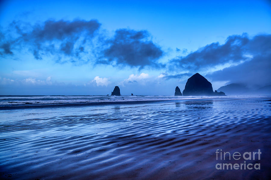 Cannon beach in the Morning Photograph by Bruce Block