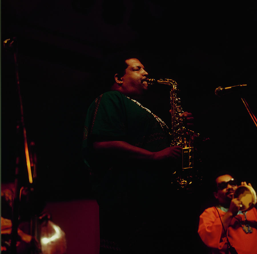 Cannonball Adderley Performs At Newport Photograph by David Redfern