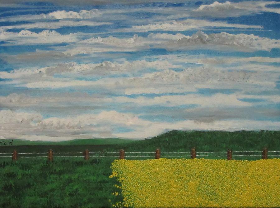 Canola Patch Painting