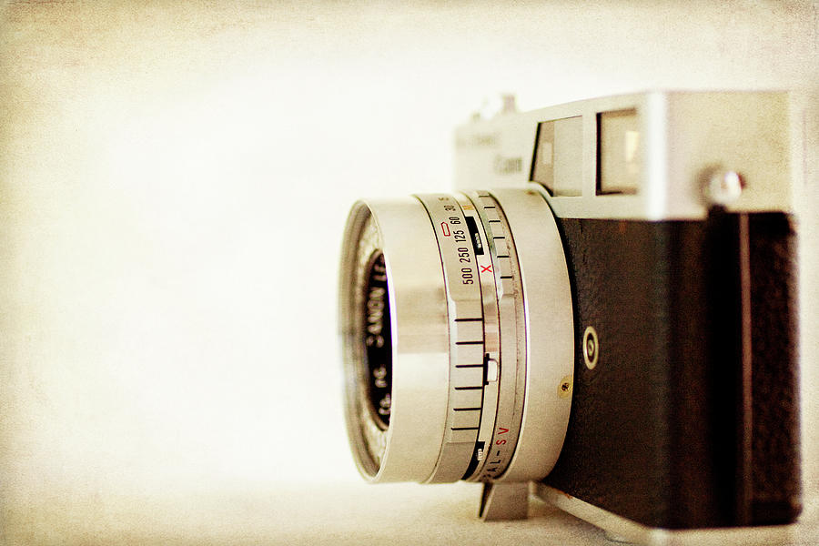 Vintage Photograph - Canon Canonet 19 by Jessica Rogers
